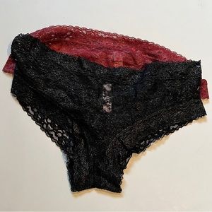 NWOT 2 Pair Candie’s Lace Panties